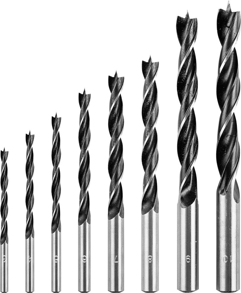 GRAPHITE Houtborenset - Verschillende maten, cilindrische Productafbeelding 