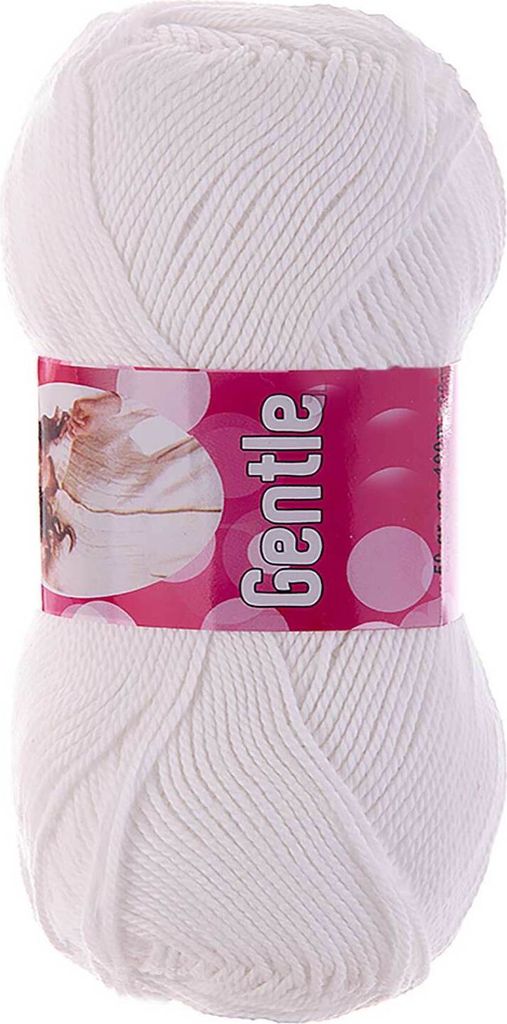 50g Lanoso Gentle ägyptische Baumwolle Baumwollgarn uni Produktbild 