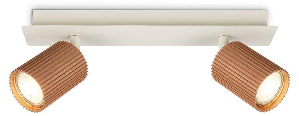 Briloner Plafoniera orientabile 32x7x9 cm attacco GU10 max. Immagine del prodotto 