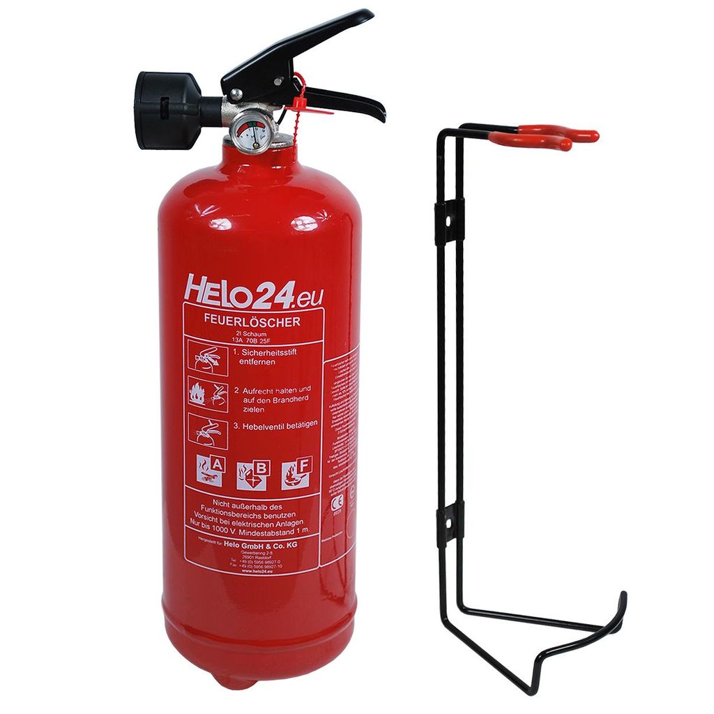 Feuerlöscher ABF 2L Schaum gegen Öl-/Fettbrände 4LE 13A 70B Produktbild 