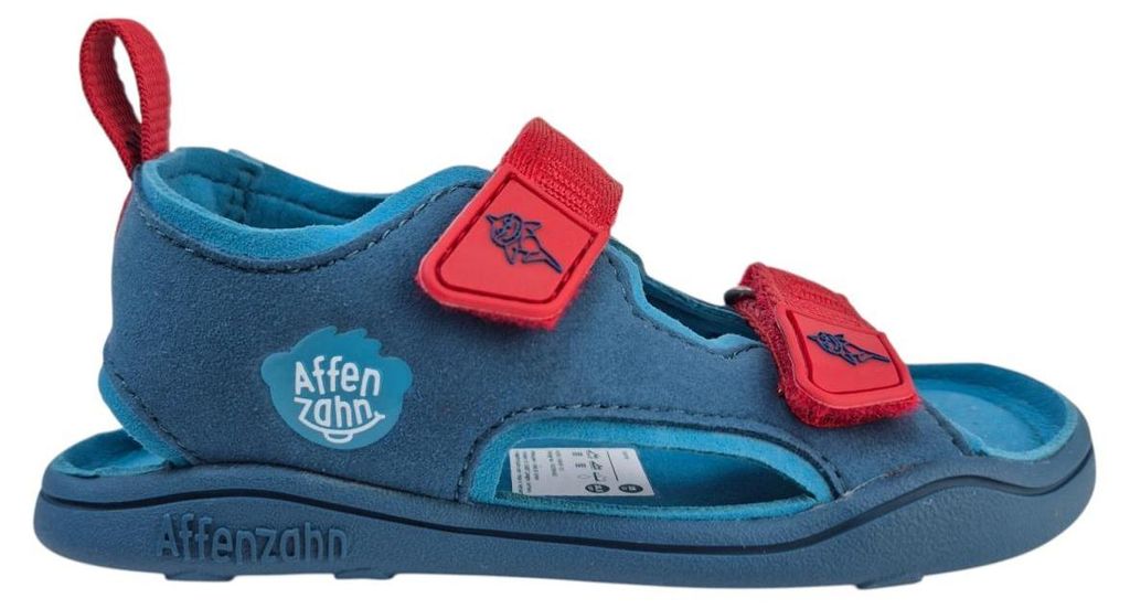Affenzahn Vegan Airy Hai Sandale Blau : 26 Produktbild 