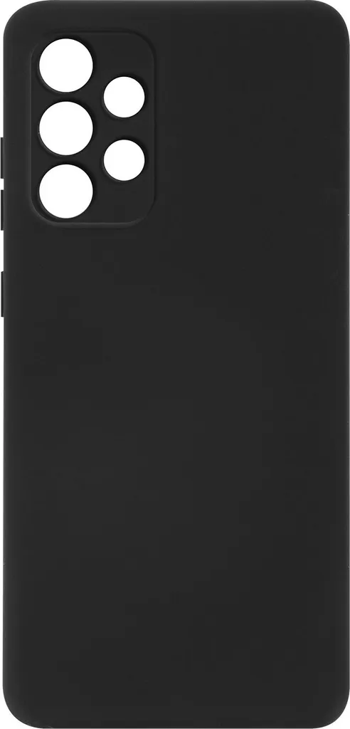 Avizar, custodia semirigida in silicone per Samsung Galaxy A32, soft touch, nero - 1