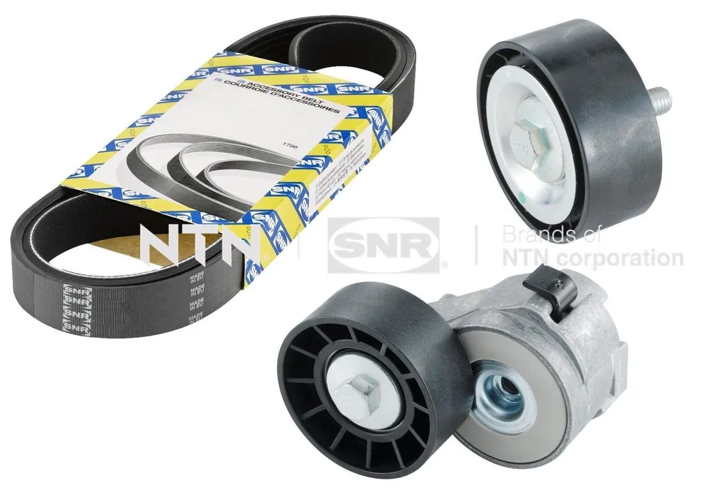 Kit courroies crantées haute résistance NTN SNR KA858.15 Iveco Daily IV