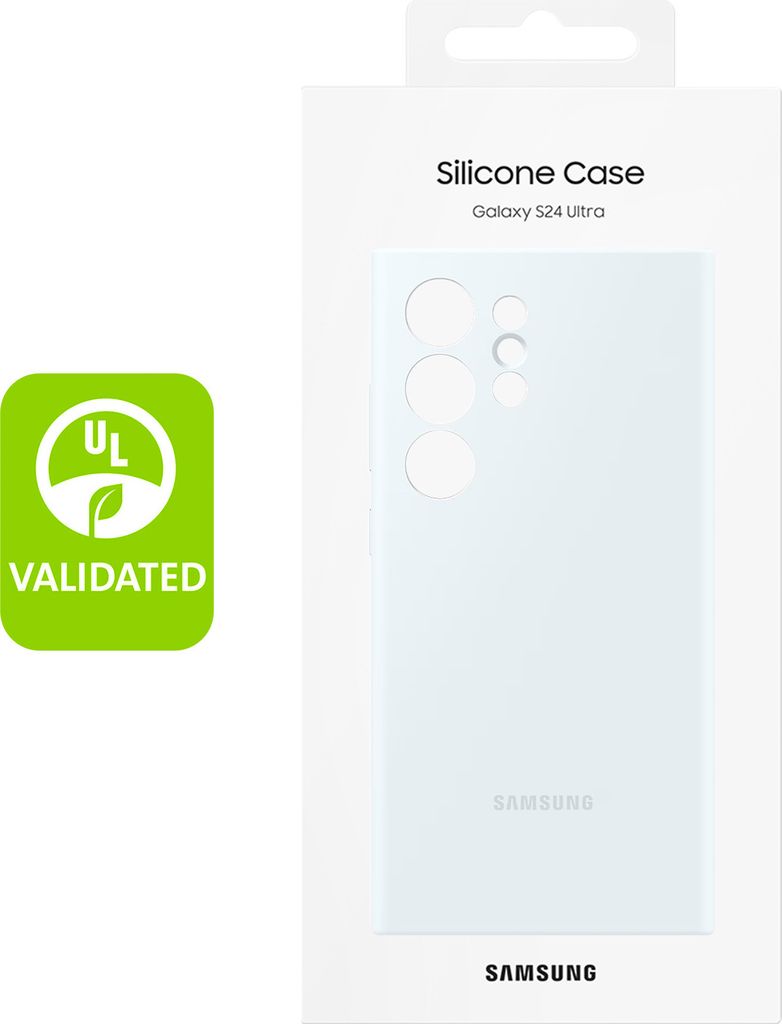 Samsung Silicone Cover Galaxy S24 Ultra White Produktbild 5