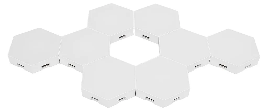 Hex Light Panel RGB Sync Musicale 8 Ensembles avec Bluetooth et App - 4