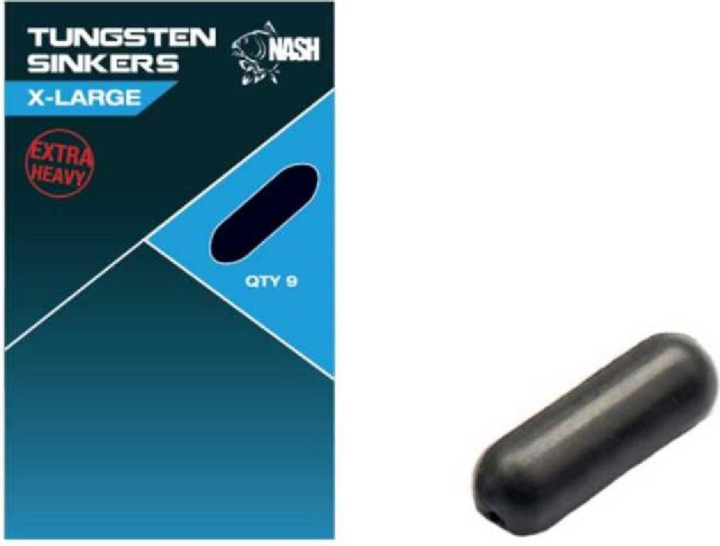 Nash Cling On Tungsten Sinkers Medium Karpfenangeln Zubehör Produktbild 