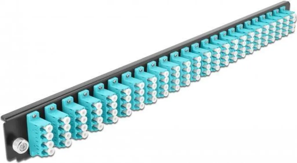 Delock Pannello Patch Fibra Ottica High Density 1U 96x LC MM