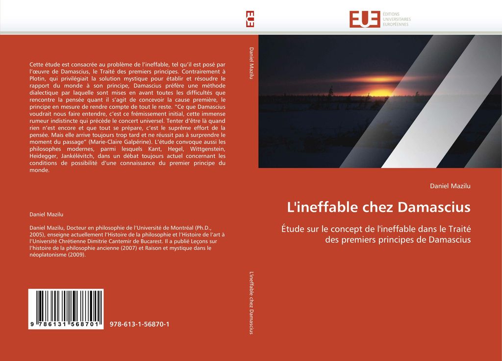 L''ineffable chez Damascius
