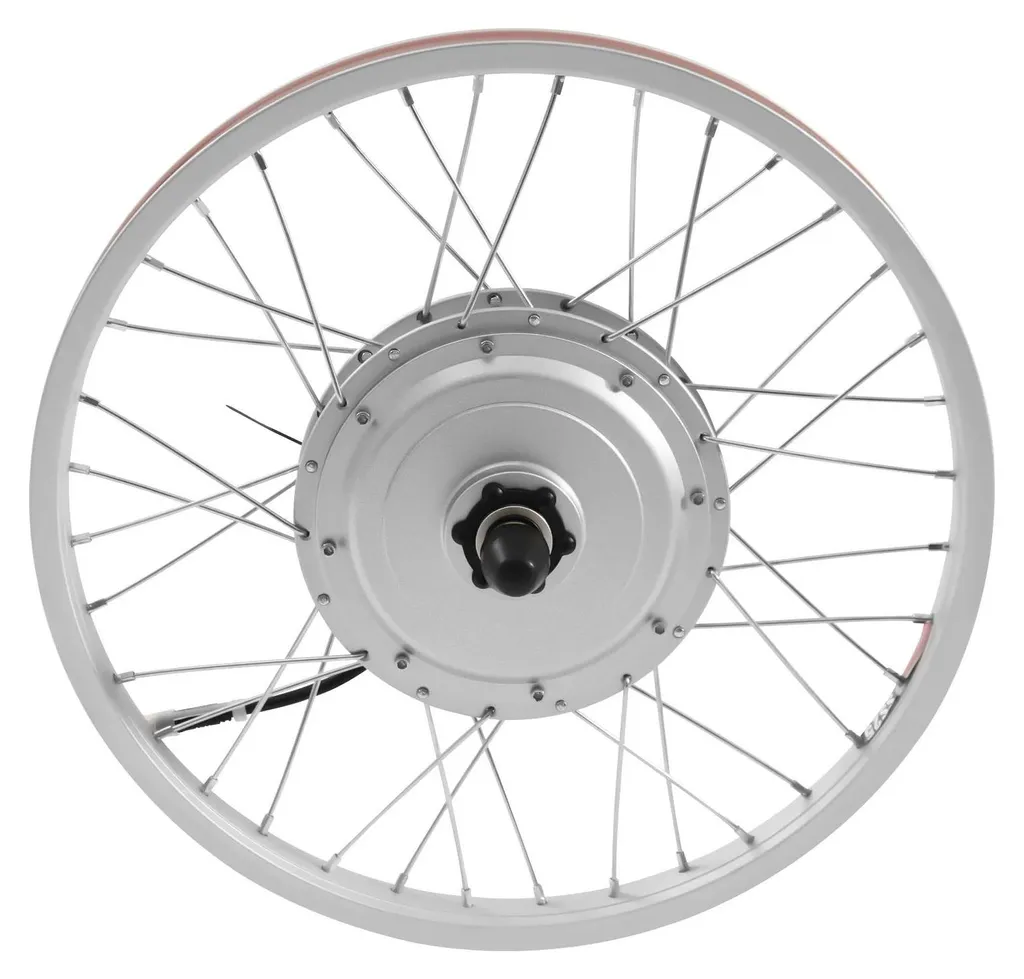 Kit vélo électrique moteur brushless robuste argent matériaux durables - 5