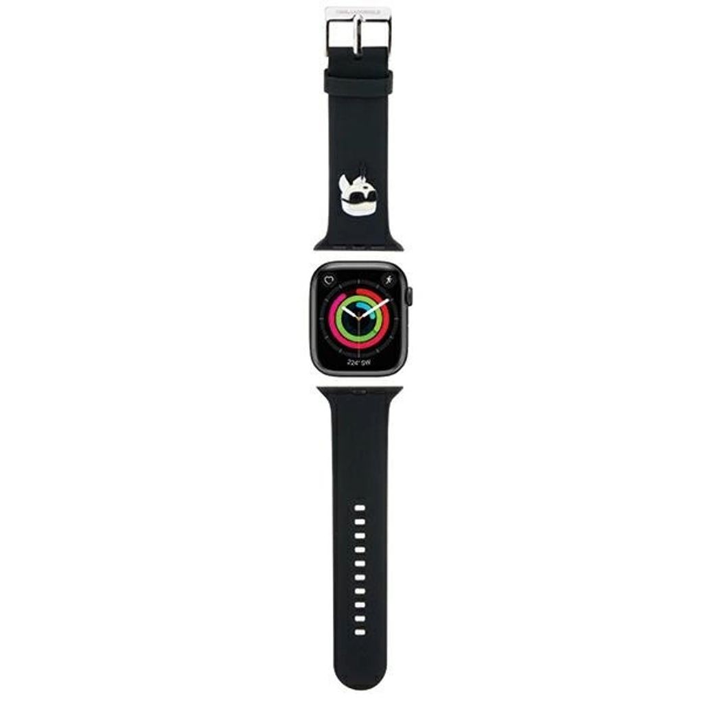 Karl Lagerfeld, Apple Watch Armband 38/40/41mm Silikon Karl Produktbild 