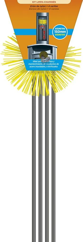 Kit ramonage Nylon ø150mm Fuegonet 231591 Massó pour conduit tubé