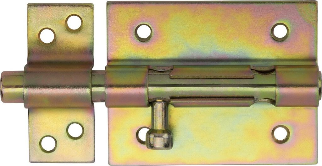 2 x Garten-Torriegel 128 mm Türriegel Torriegel Gartentorriegel Torverschluß von SOTECH