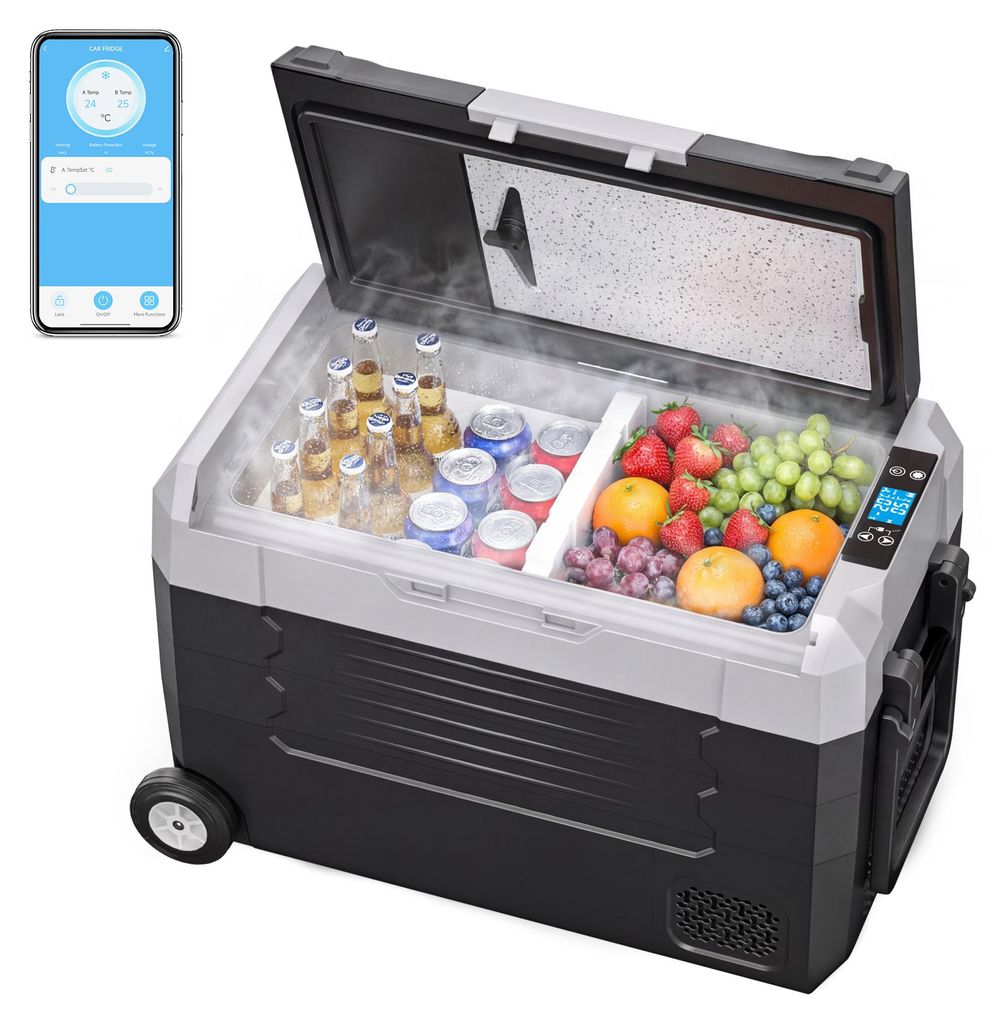 45L Tragbarer Kompressor Kühlbox mit Bluetooth-App, Produktbild 