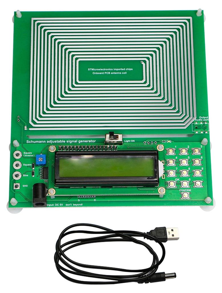 rezonančný generátor Schumannovej vlny 7,83 Hz, 0,1 Hz - Obrázok produktu 