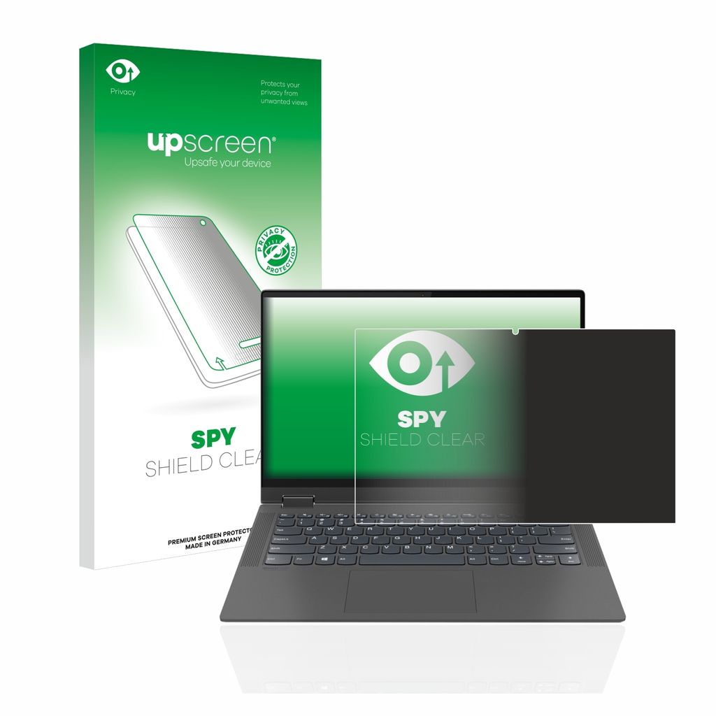 Für Lenovo IdeaPad Flex 5 14" 2020 Sichtschutzfolie Schutzfolie upscreen Anti-Spy Privacy Sichtschutz Blickschutz Display Schutz Folie Blaulichtfi...