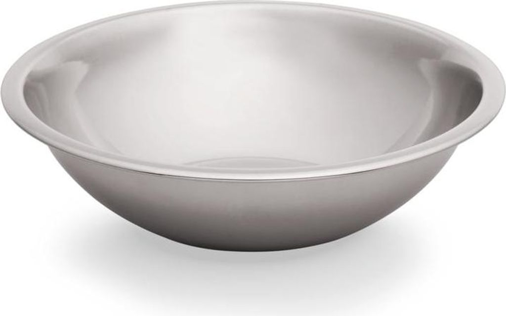 4x Schüssel, Ø 42,5 cm, 8 ltr., Chromnickelstahl