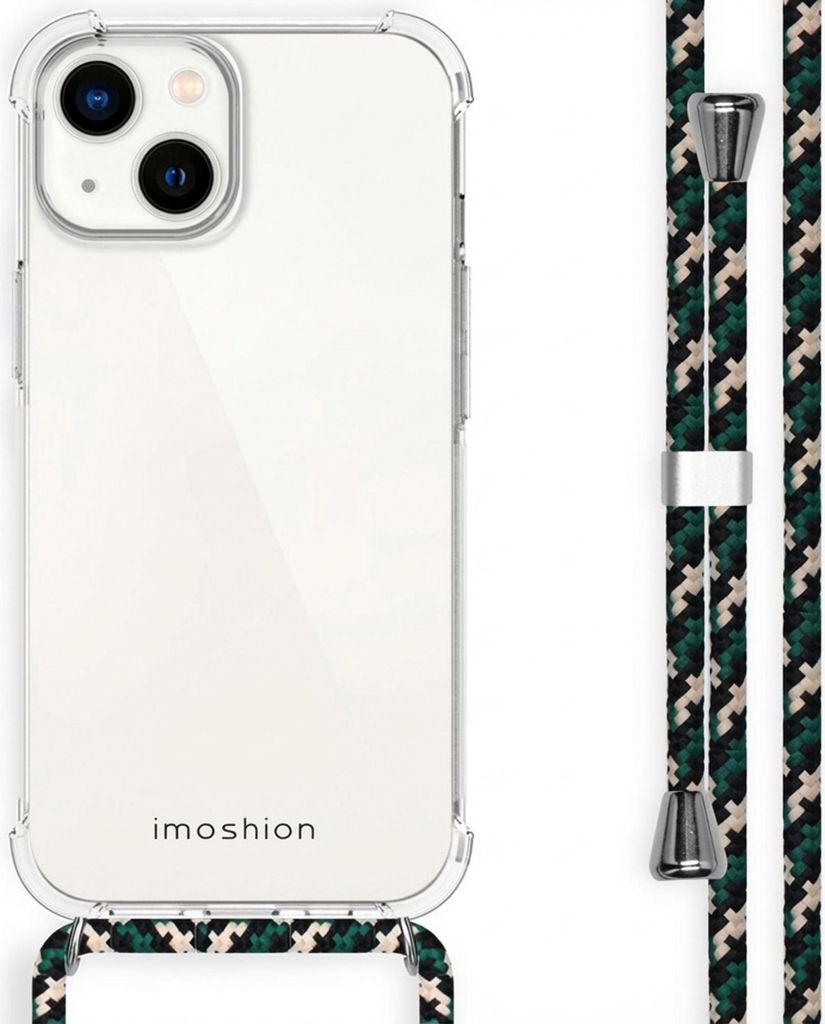 imoshion Backcover mit Band iPhone 14 - Green Multi Color