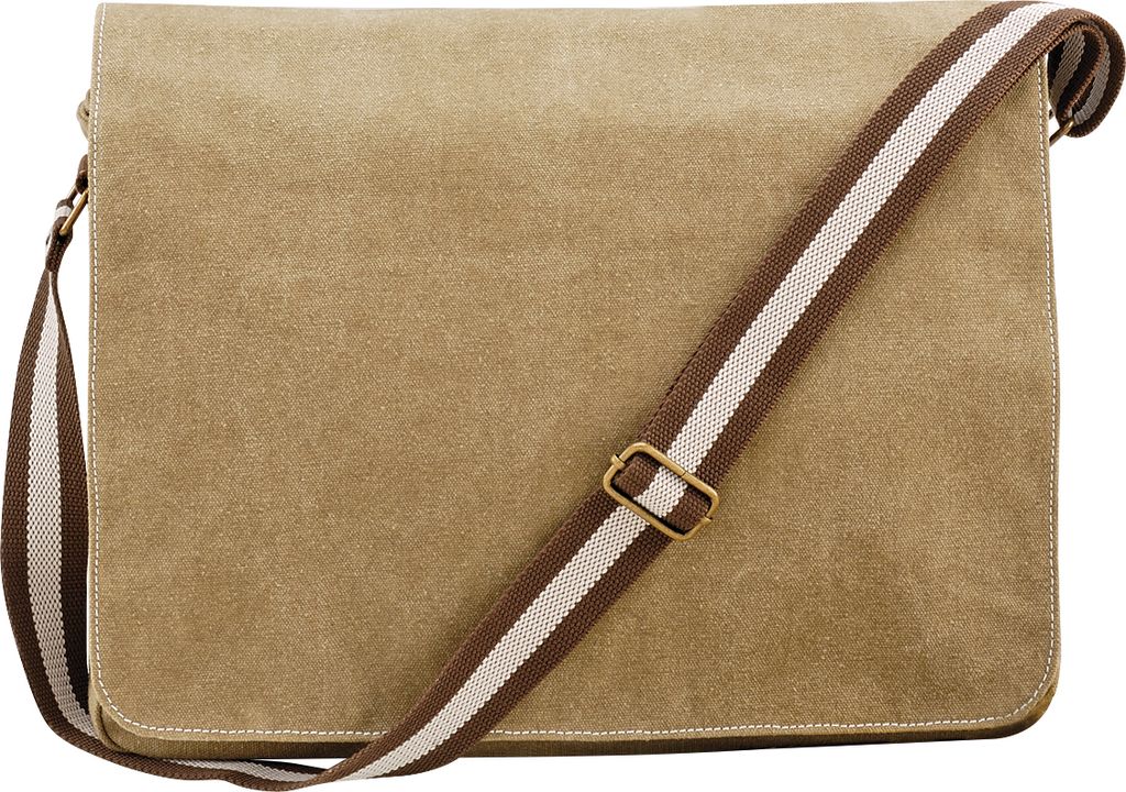 Quadra Vintage Canvas Despatch Bag Obrázek produktu 