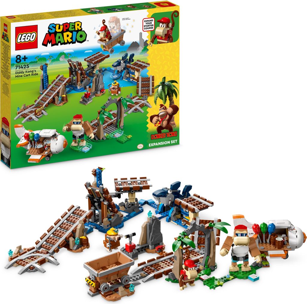 LEGO 71425 Super Mario Diddy Kongs Lorenritt – Produktbild 