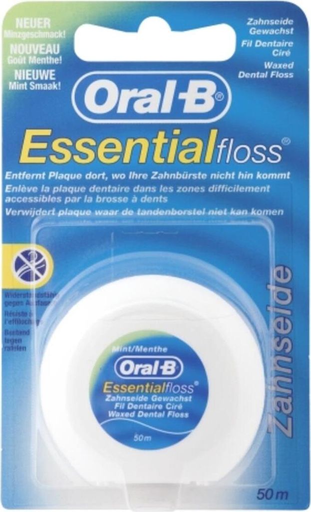Oral-B, filo interdentale cerato alla menta Immagine del prodotto 