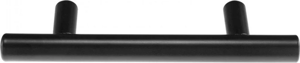 Lot de 30 poignées de meubles en acier inoxydable noir mat 127mm