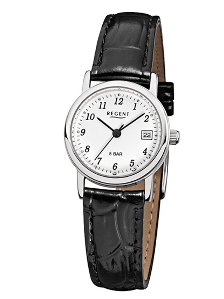Regent Damenarmbanduhr Leder F827 Produktbild 