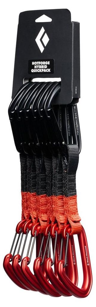 Hotforge Hybrid Quickpk 12 Cm, 8001-Octane, One Size, Express-Set (Vorteilspack), Unisex - Black Diamond