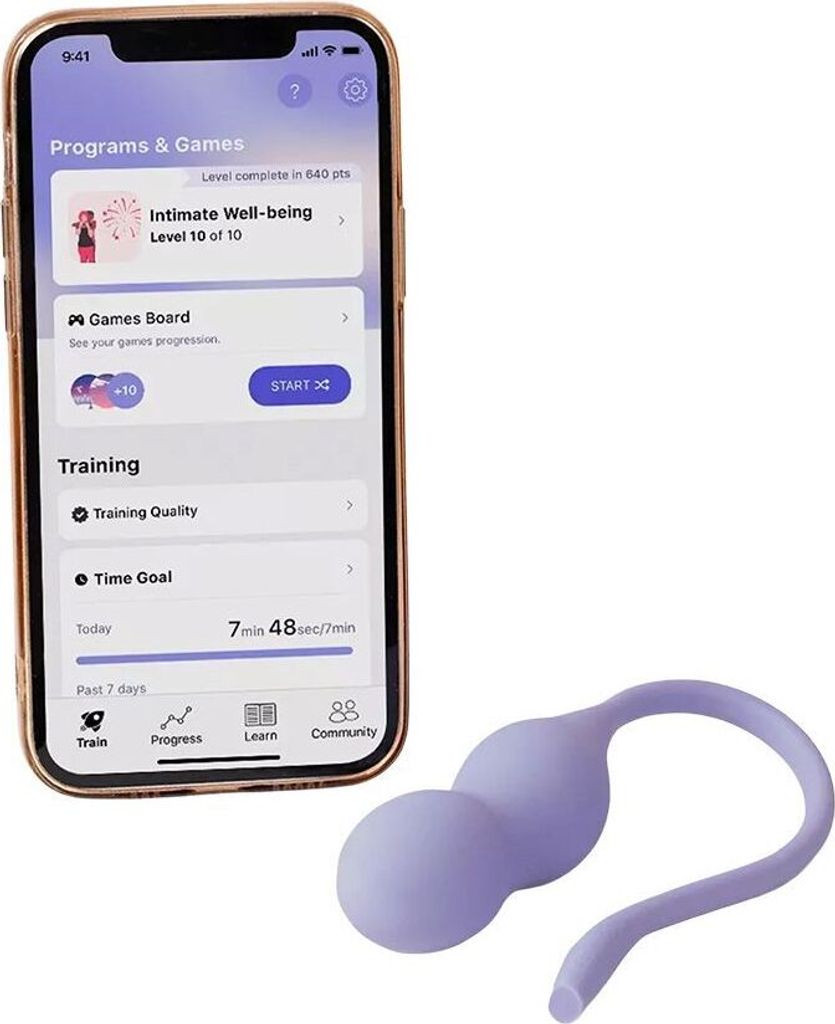 Dynamický Kegelův trenažér Perifit Care+ - Lilac Obrázek produktu 