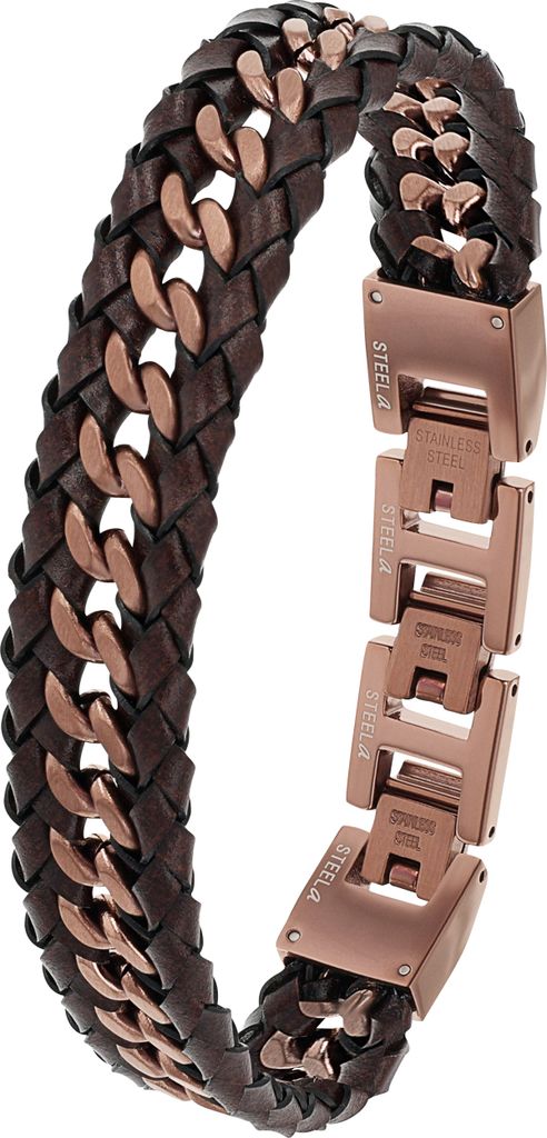 JOOP! Armband 2038038 Leder und Edelstahl Produktbild 