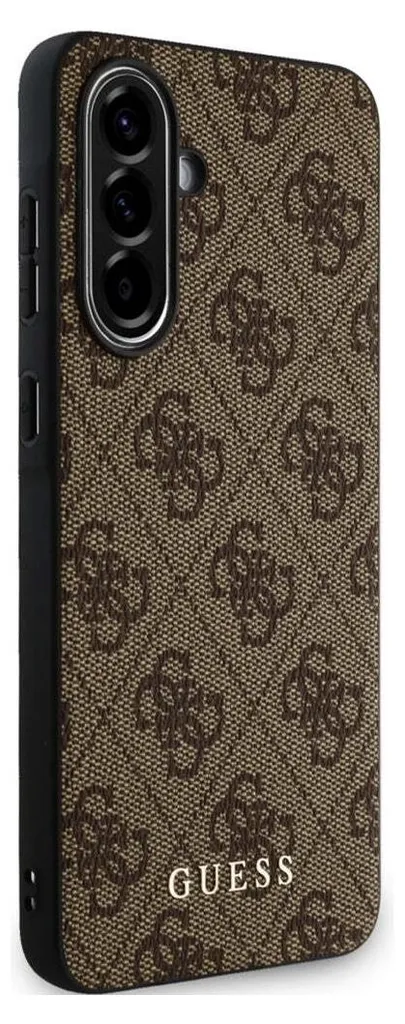 Offerta Custodia Guess Originale Samsung A56 - 4G Logo Oro Marrone - 12