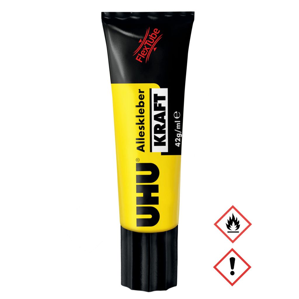 UHU Kraftkleber FLEX + CLEAN Alleskleber 42,0 g