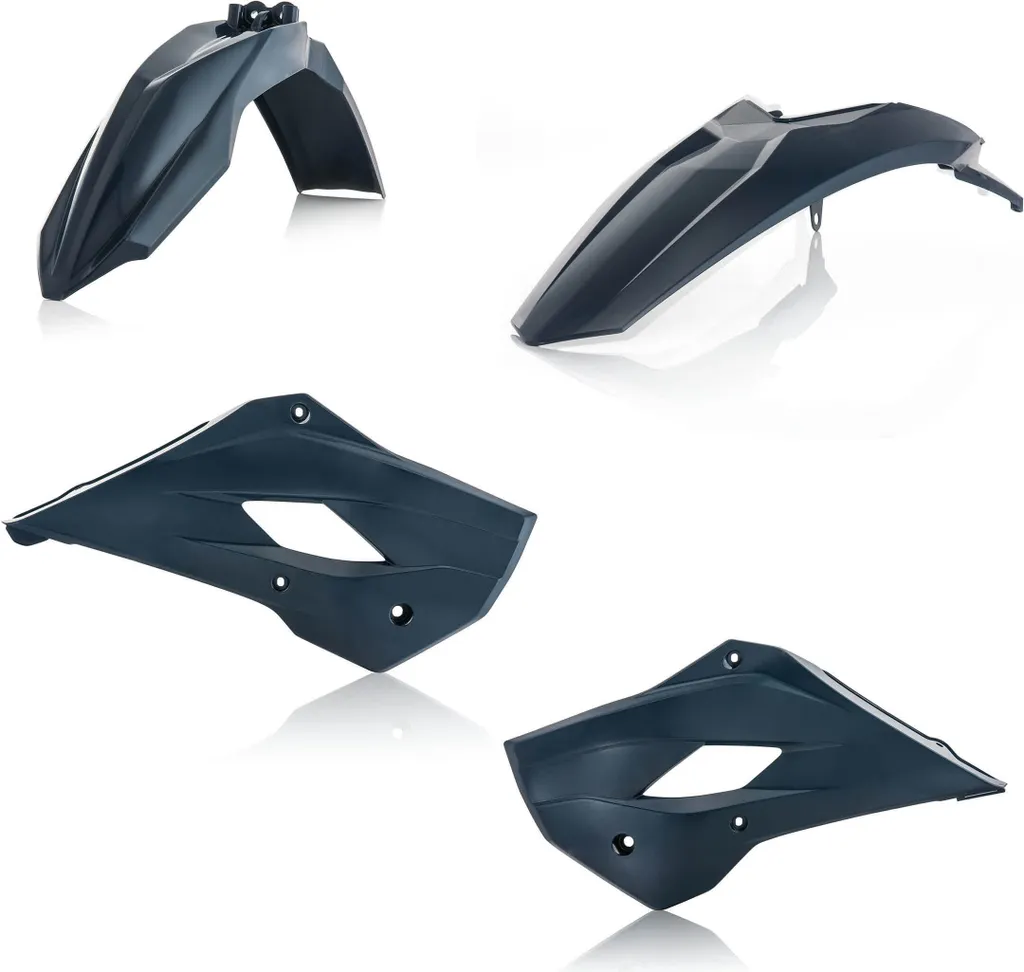 Carénage moto ACERBIS bleu pack de 4 plastiques HUSQVARNA TC 85
