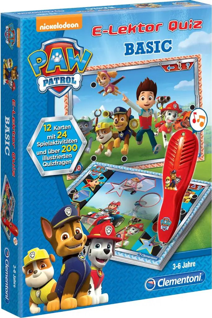 E-lecteur Quiz Basic Paw Patrol Image du produit 