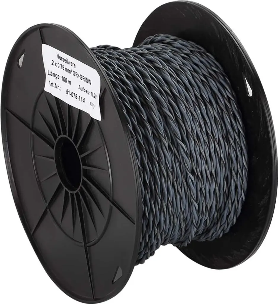 Cavo High-Performance ACV FLRY 075 Bicolore per Sistemi Audio