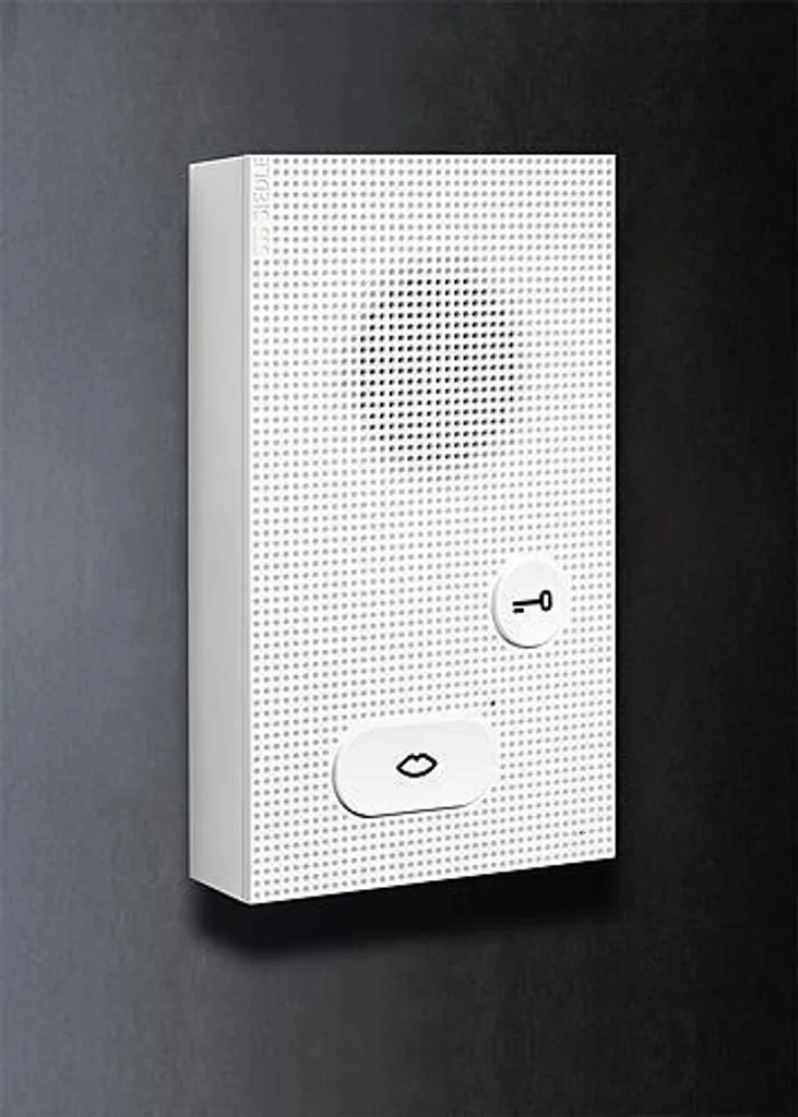 Poste Intérieur Audio Bus Siedle AIB 150-01 Blanc pour Fixation Murale