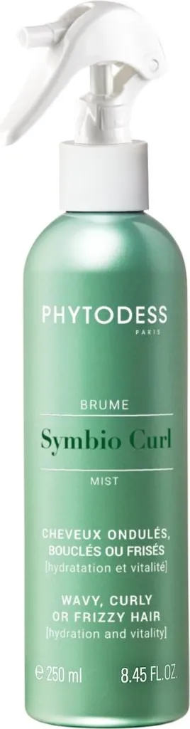 Soin Cheveux Ondulés SYMBIO CURL 250ml - Spray Définition Boucles