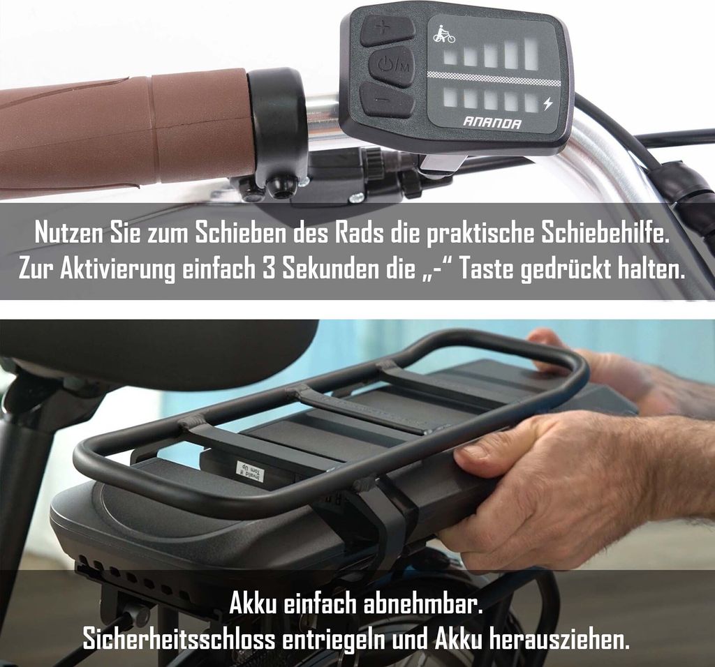 Telefunken E-Bike RT530 mit 3-Gang Shimano Nexus Produktbild 8
