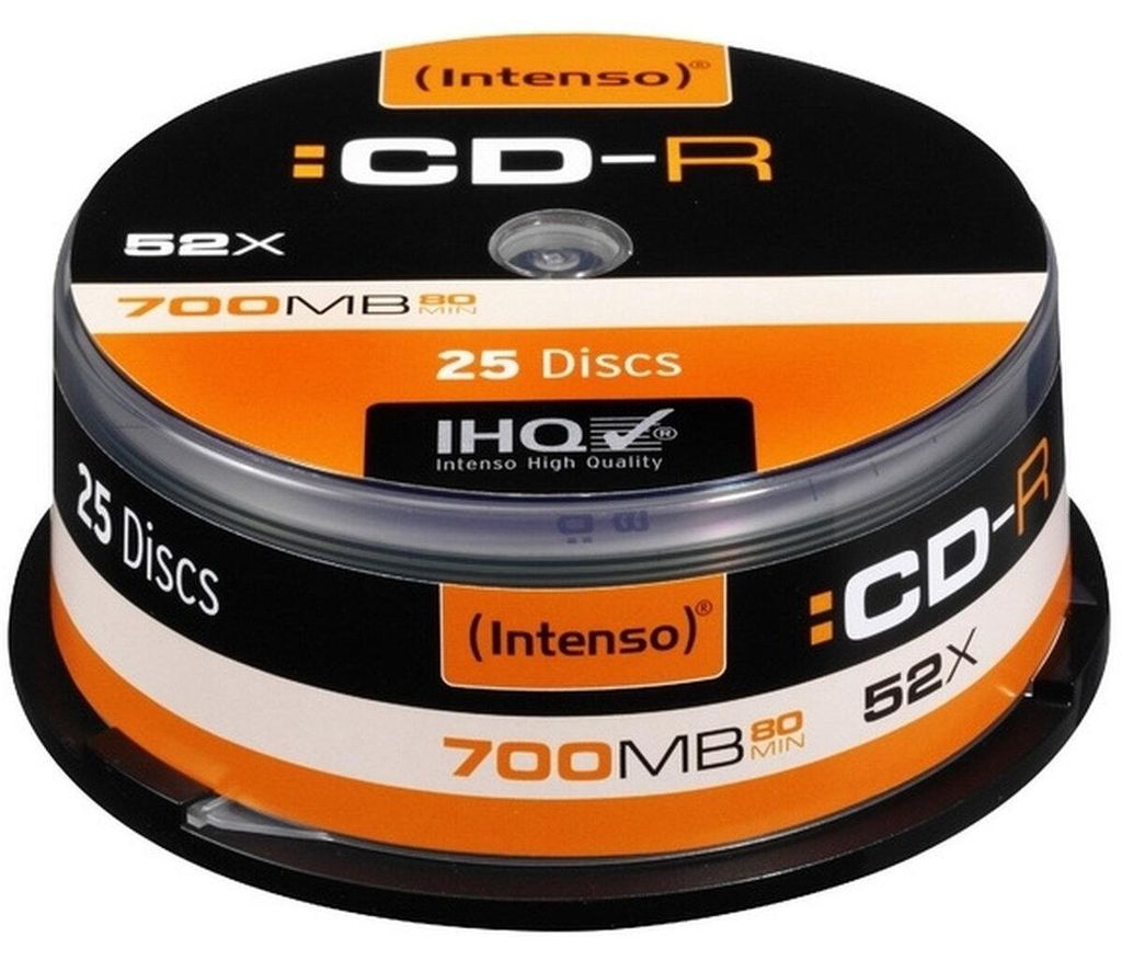 Intenso CD-R 700Mb 52x spindel (25) Produktbild 