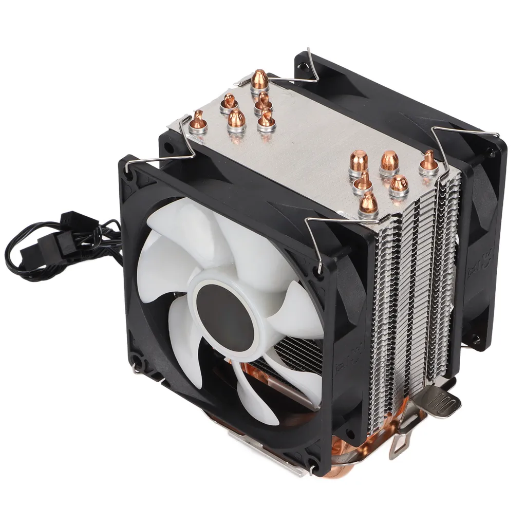 Refroidisseur CPU Silencieux RGB 6 Caloducs Cuivre et Technologie Contact