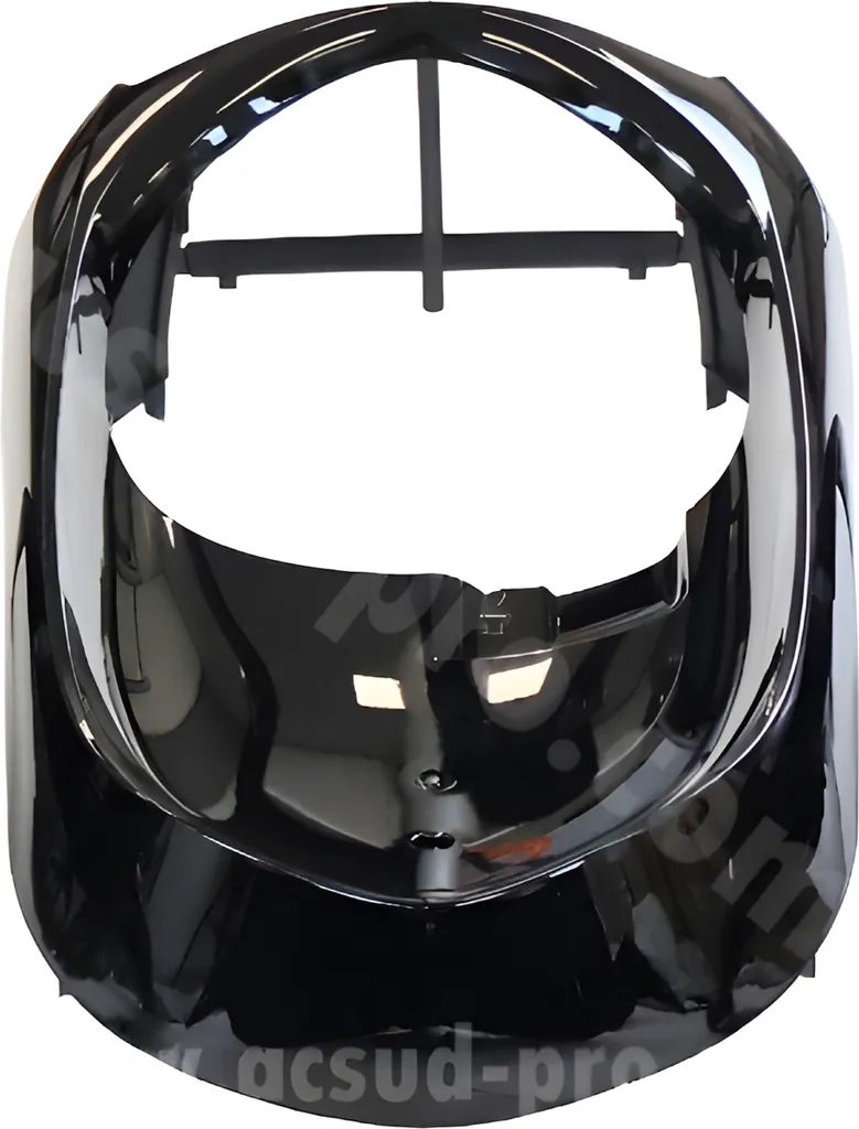 TNT Bouclier inférieur noir brillant pour carénage de scooter 50cc