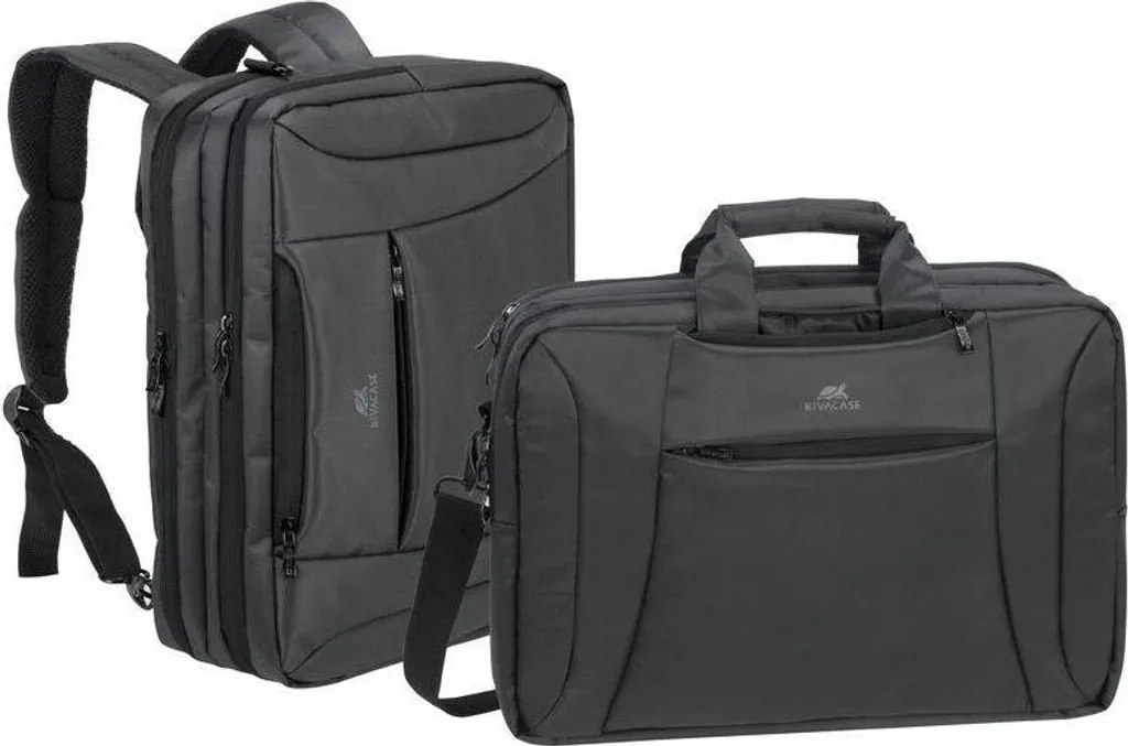 Zaino Minimal Rivacase 8290 Nero Laptop 16" | Design e Funzionalità