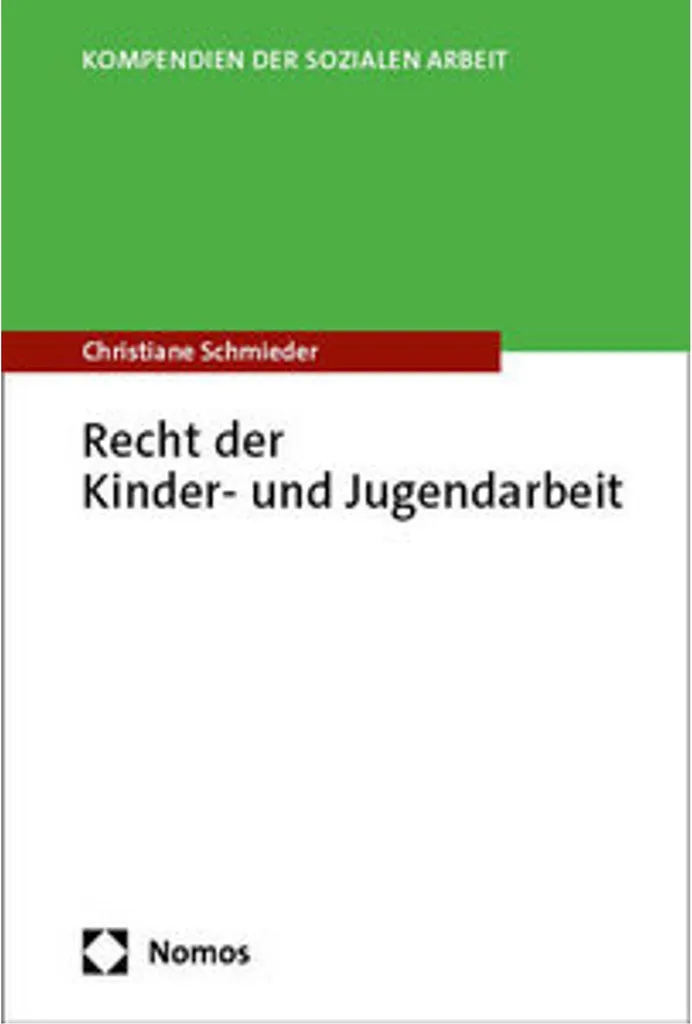 Livre Recht der Kinder- und Jugendarbeit - Manuel de Droit de la Jeunesse