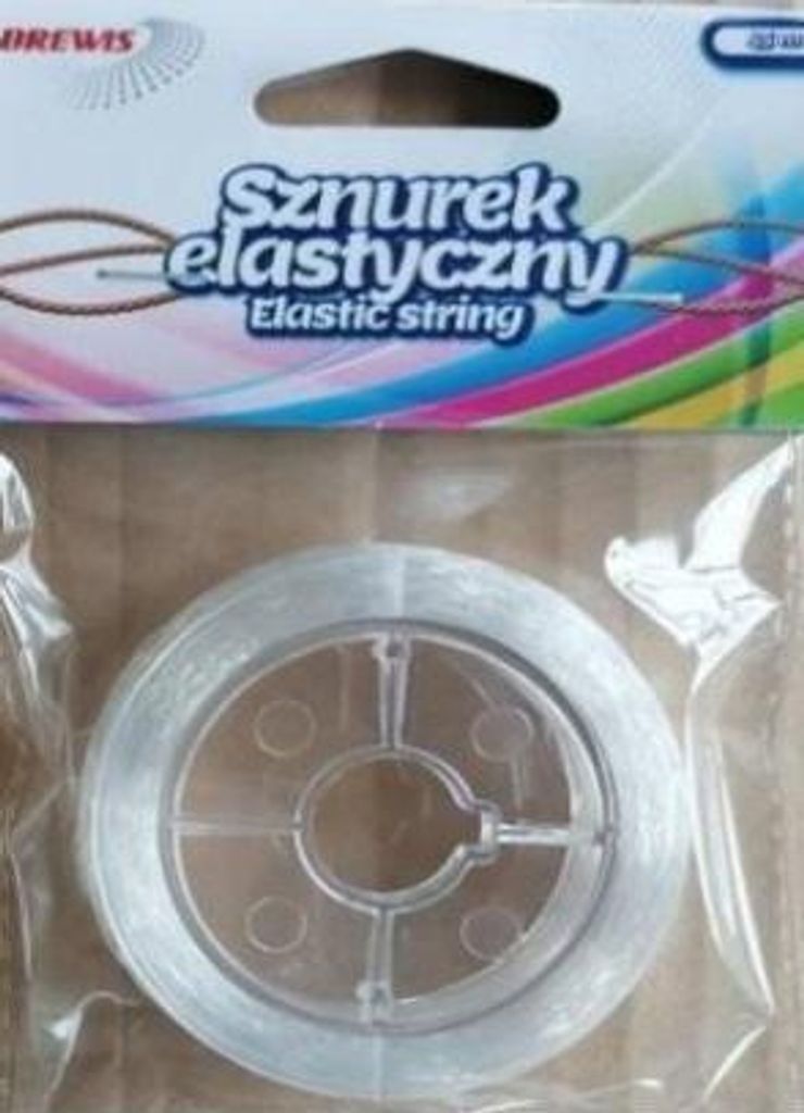 Elastische Schnur 0,4 mm x 45 m (Schul- und Papierwaren, Kreativartikel)