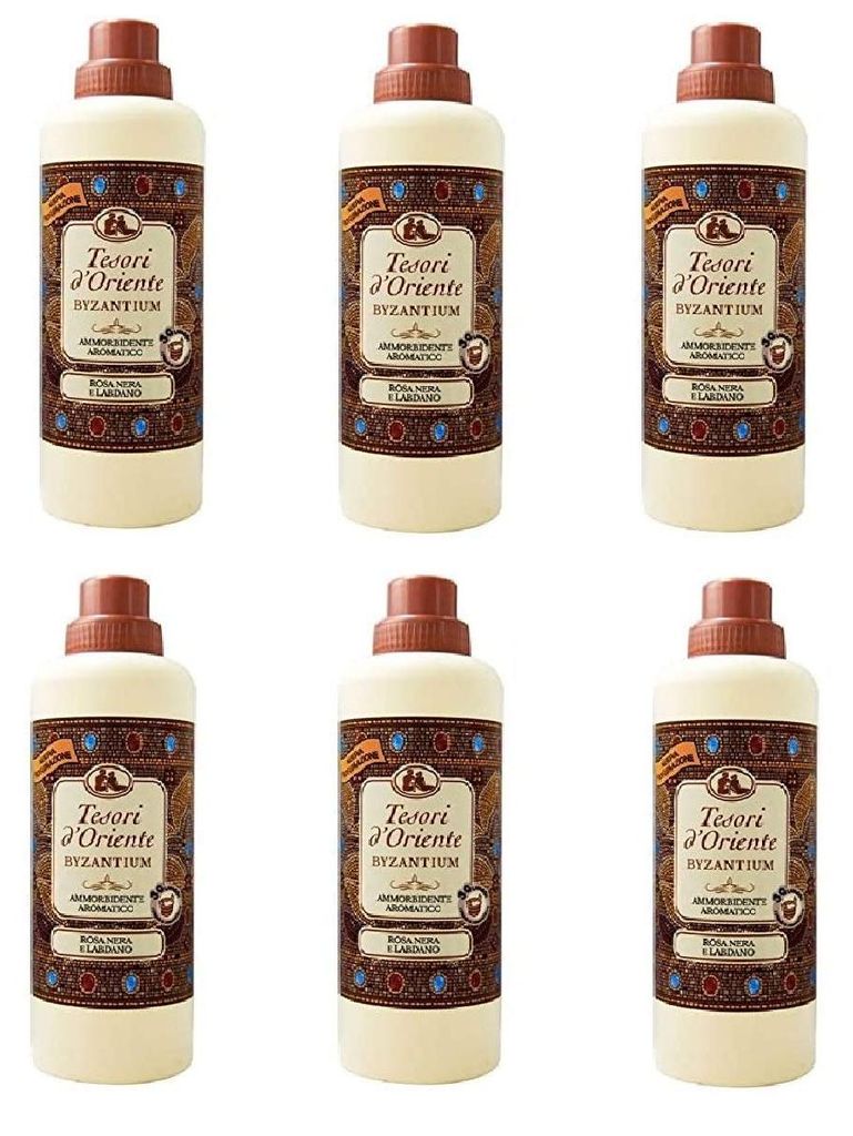 6x Tesori d'oriente Ammorbidente byzantium Weichspüler aromatischer 750 ml