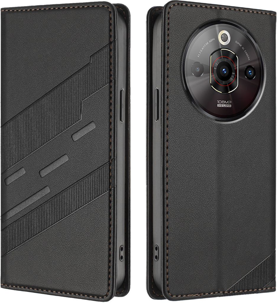 Hülle für ZTE Nubia Focus Pro 5G, Kunstleder Brieftaschen Produktbild 