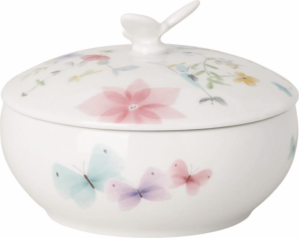 Hutschenreuther Dose mit Deckel Frühlingsgrüsse Blumenwiese Produktbild 