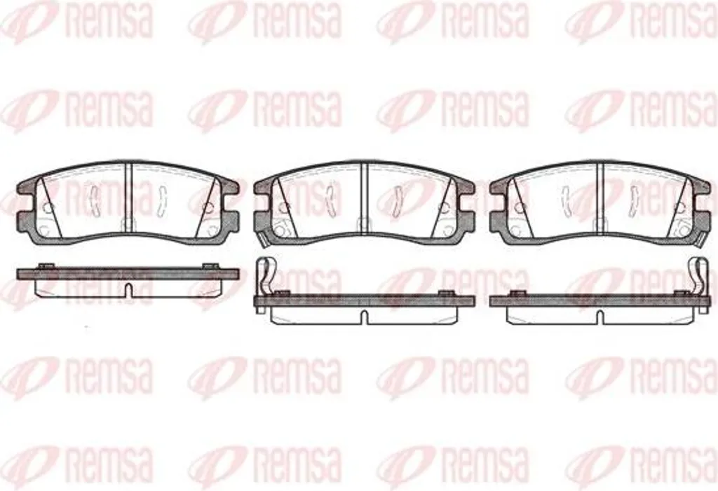 Kit freinage pour Chevrolet Impala et Pontiac Trans Sport - REMSA