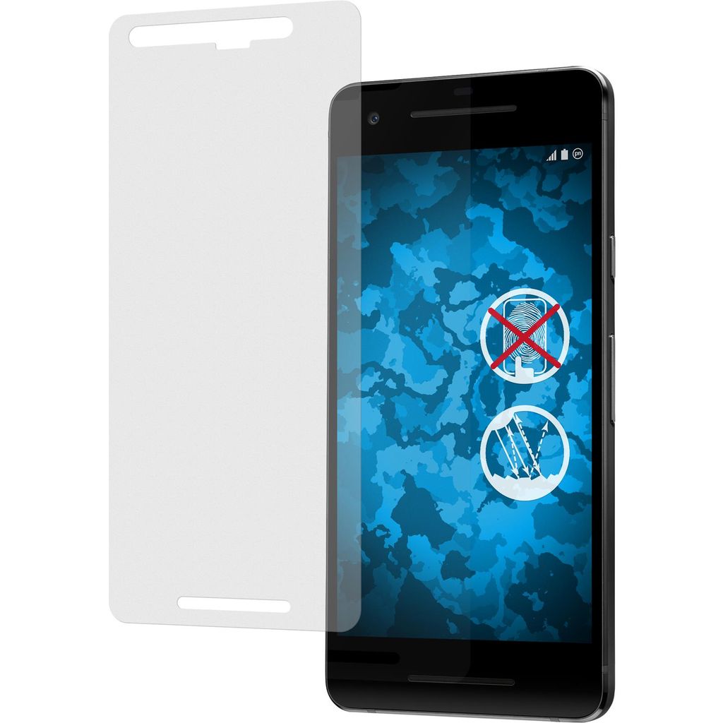 6er-Pack PhoneNatic Displayschutzfolien matt kompatibel mit Google Pixel 2