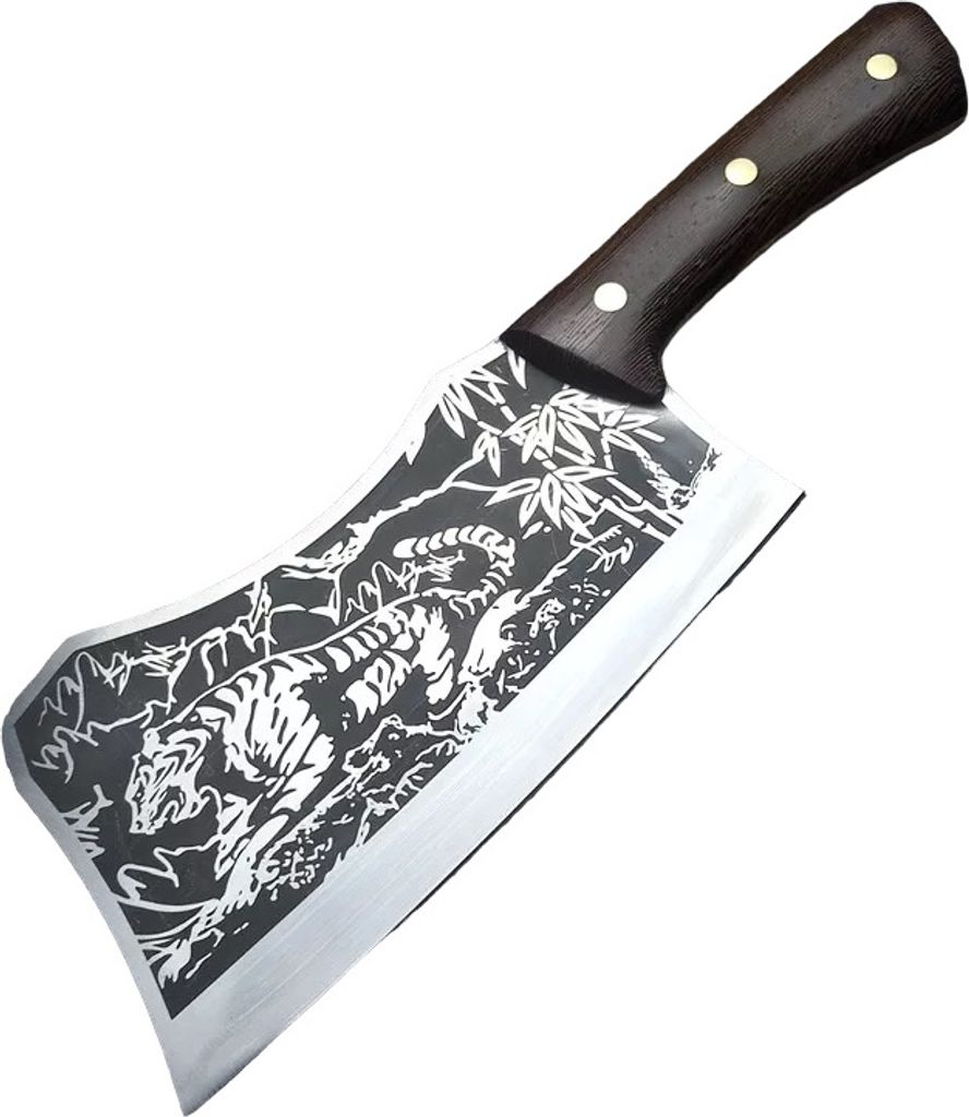 Large Tiger Hackmesser Typ2 – Hochwertiges Küchenwerkzeug KP21767