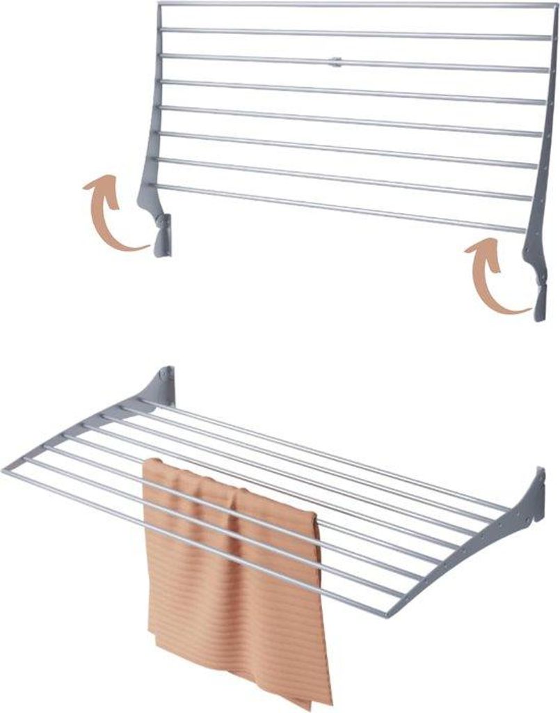 Faltbare Doppelklapp-Trockenschrank - 116 x 50 x 10 cm - Innen- und Außenverwendung